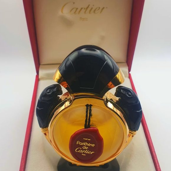 NIB VINTAGE Collectible Rare Panthere De Cartier Perfume Parfum 1 oz - Picture 3 of 8